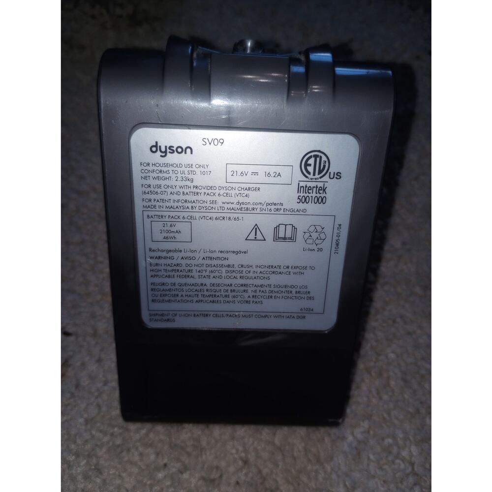 Dyson OEM Battery‎ Untested V6 SV09